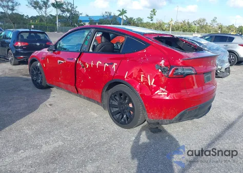 2022 Tesla Model Y Performance Dual Motor All-Wheel Drive from USA, damaged, VIN 7SAYGDEF3NF521521